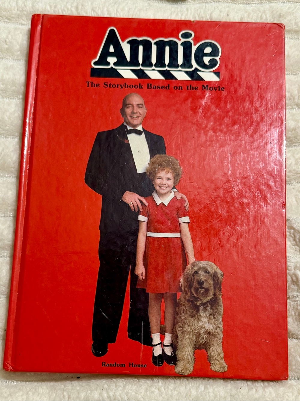1980’s Annie Storybook Hardcover from the movie Annie.